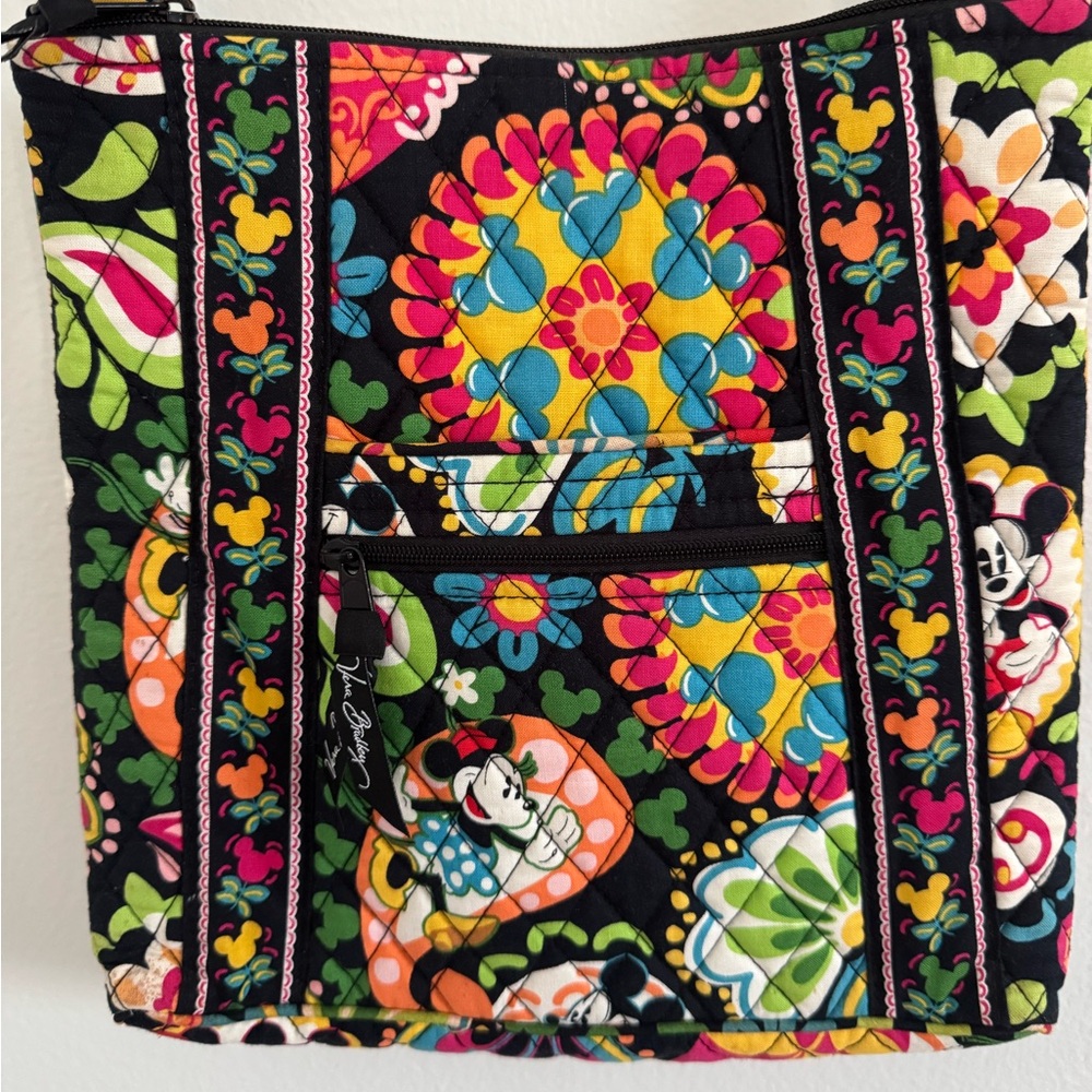 Disney Parks Exclusive Vera Bradley Crossbody Hipster Bag